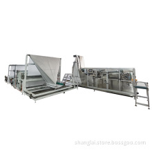 Multifunctional disposable quilt cover production machine